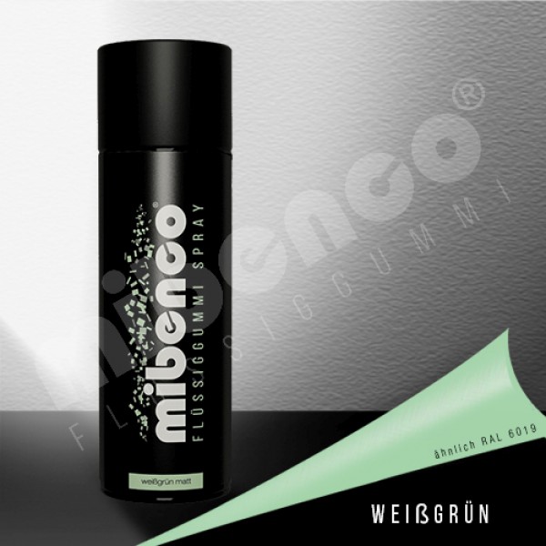 mibenco Spray - weißgrün matt - 400ml